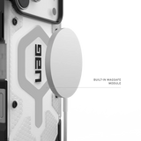 UAG รุ่น Pathfinder Clear (Magsafe) - เคส iPhone 17 Pro Max - สี Ice/Silver
