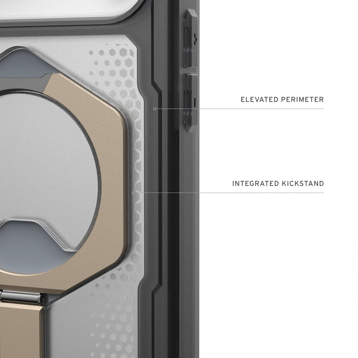 UAG รุ่น Plasma XTE (Magsafe) - เคส iPhone 17 Pro Max - สี Ash/Titanium