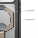 UAG รุ่น Plasma XTE (Magsafe) - เคส iPhone 17 Pro Max - สี Ash/Titanium
