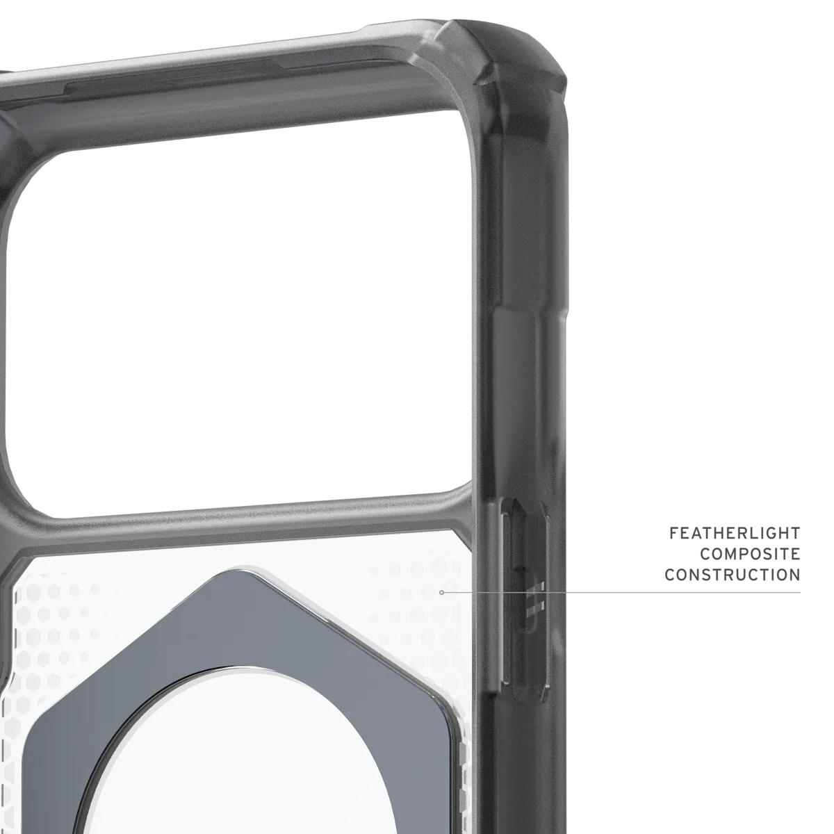 UAG รุ่น Plasma XTE (Magsafe) - เคส iPhone 17 Pro Max - สี Ash/Titanium