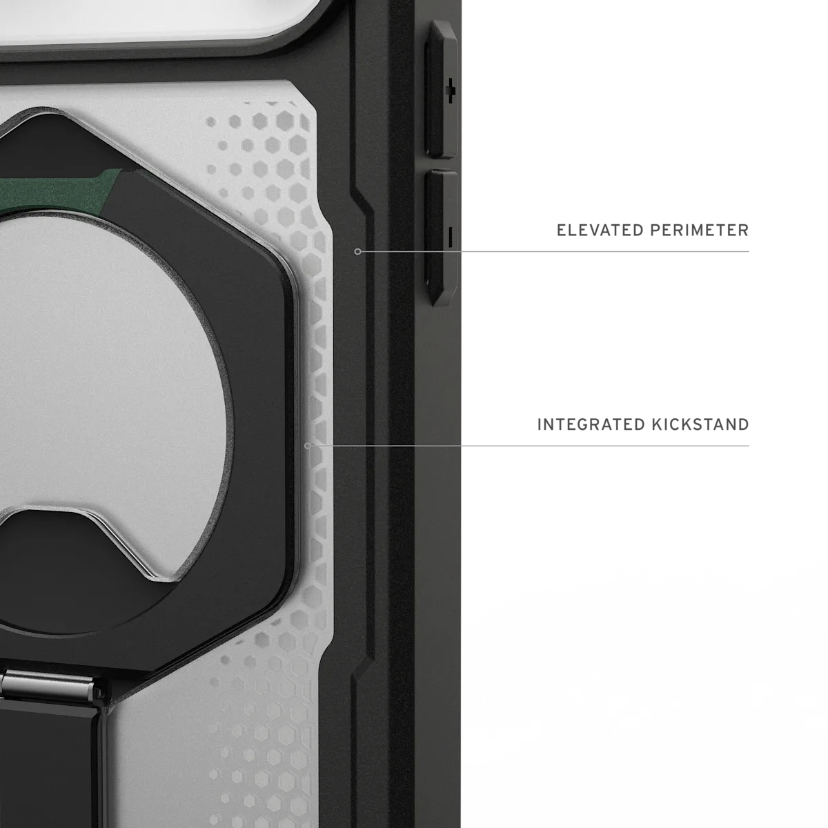 UAG รุ่น Plasma XTE (Magsafe) - เคส iPhone 17 Pro Max - สี Black/Clear