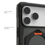 UAG รุ่น Plasma XTE (Magsafe) - เคส iPhone 17 Pro Max - สี Black/Pop Orange