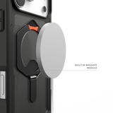 UAG รุ่น Plasma XTE (Magsafe) - เคส iPhone 17 Pro Max - สี Black/Pop Orange