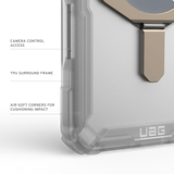 UAG รุ่น Plasma XTE (Magsafe) - เคส iPhone 17 Pro Max - สี Clear/Titanium