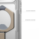 UAG รุ่น Plasma XTE (Magsafe) - เคส iPhone 17 Pro Max - สี Clear/Titanium