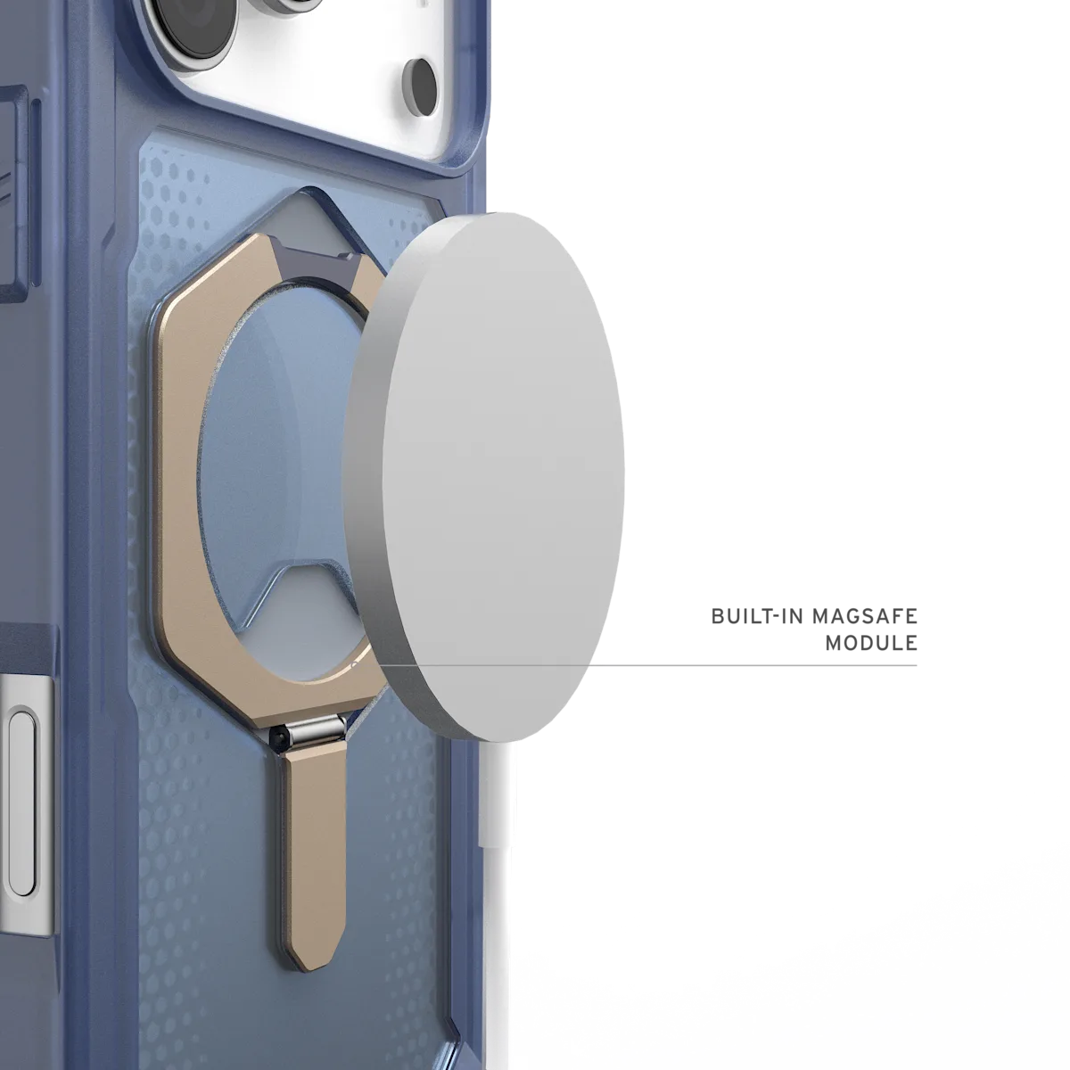 UAG รุ่น Plasma XTE (Magsafe) - เคส iPhone 17 Pro Max - สี Cloud Blue