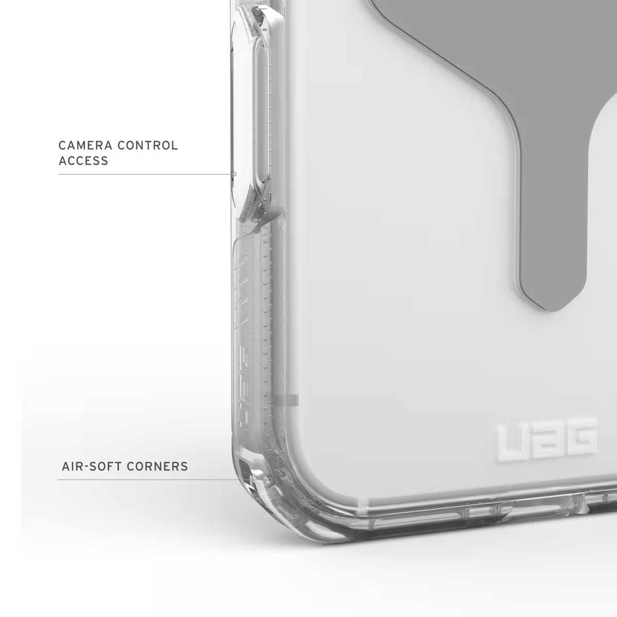 UAG รุ่น Plyo Pro - เคส iPhone 17 Pro Max - สี Ice/Silver