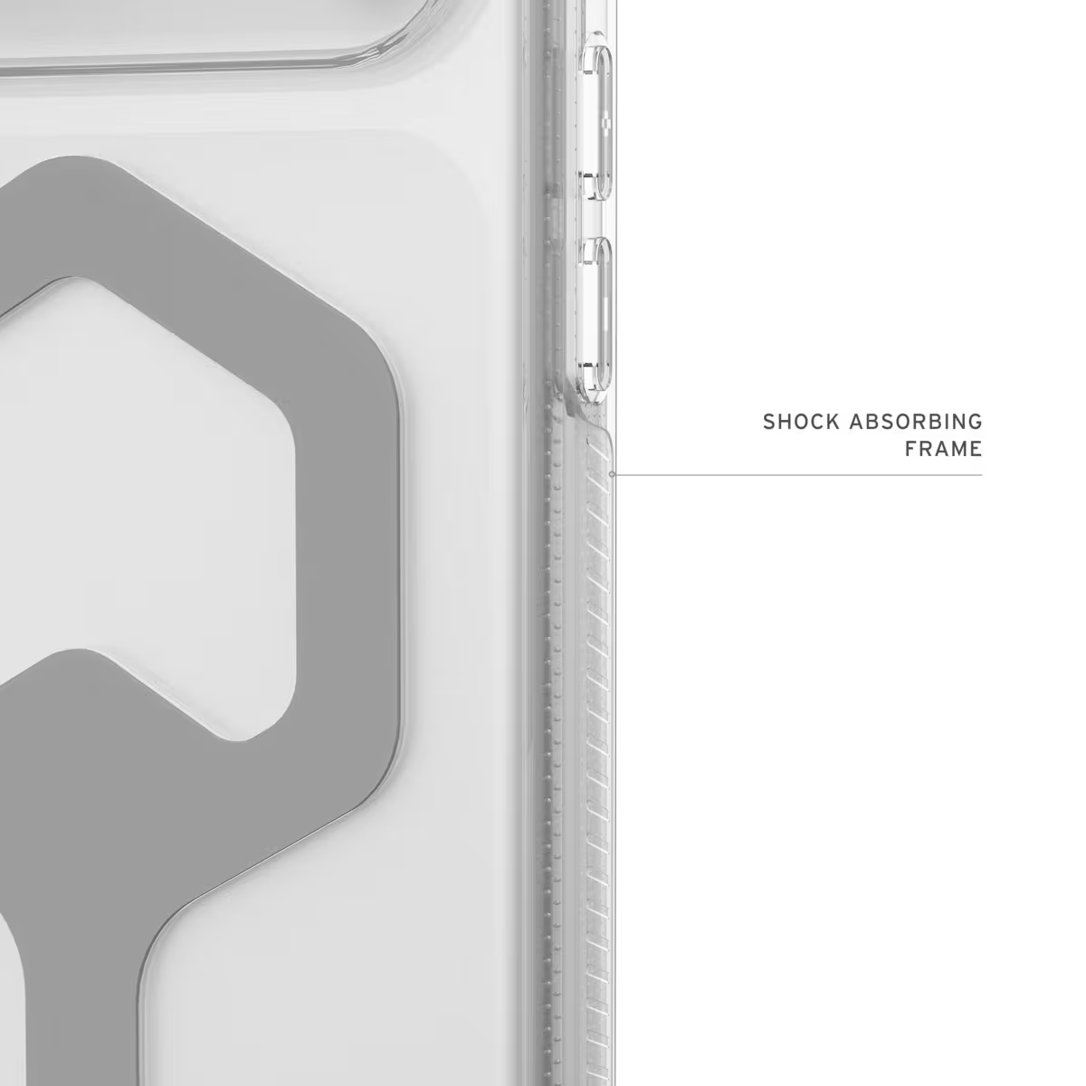 UAG รุ่น Plyo Pro - เคส iPhone 17 Pro Max - สี Ice/Silver