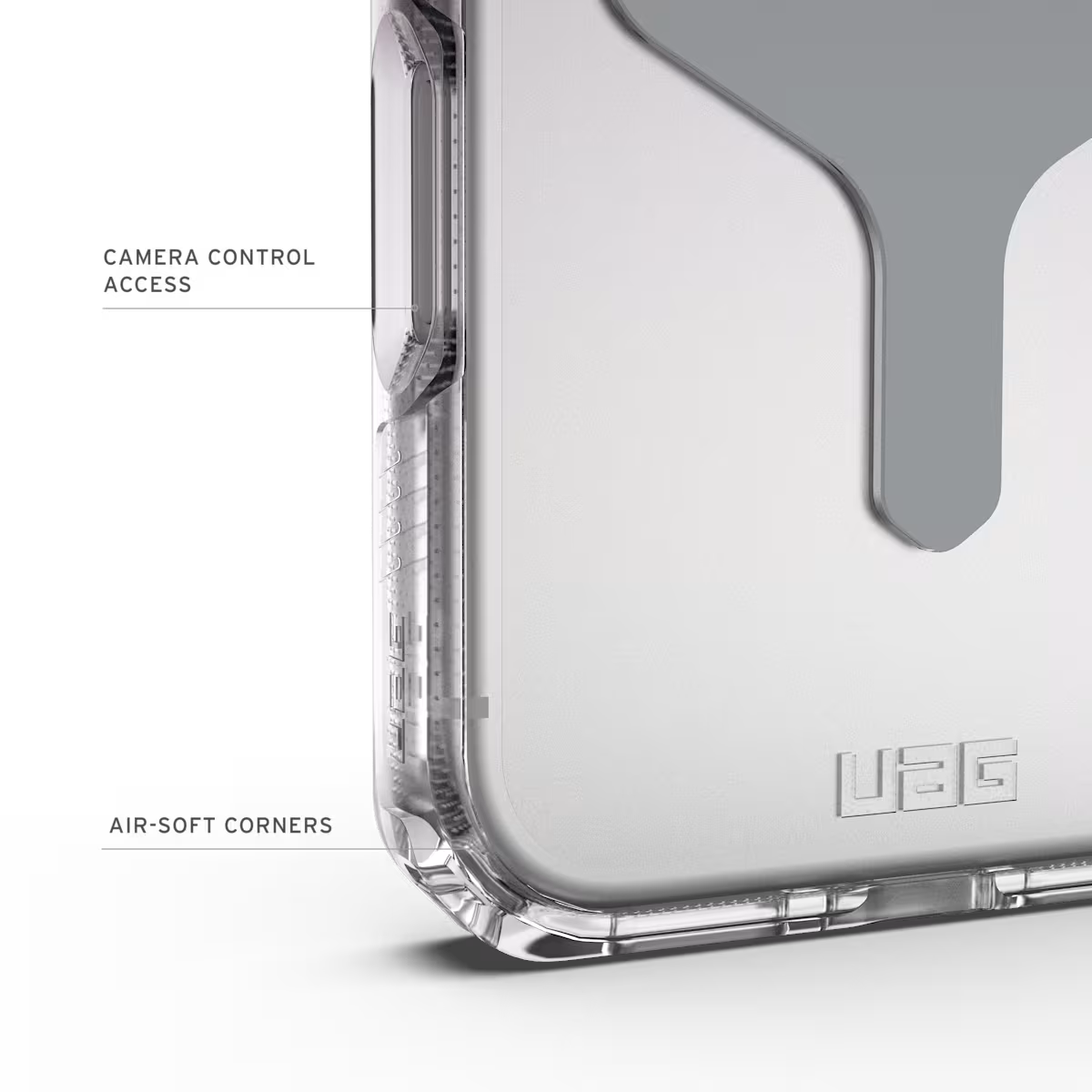 UAG รุ่น Plyo Pro - เคส iPhone 17 Pro Max - สี Black/Clear Ombre