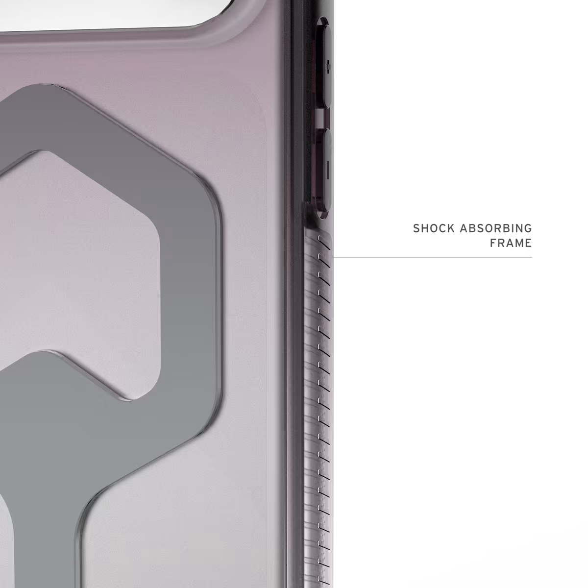 UAG รุ่น Plyo Pro - เคส iPhone 17 Pro Max - สี Black/Clear Ombre
