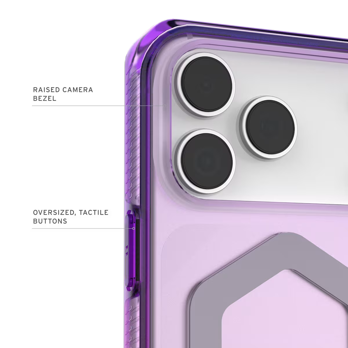 UAG รุ่น Plyo Pro - เคส iPhone 17 Pro Max - สี Purple/Pink Ombre