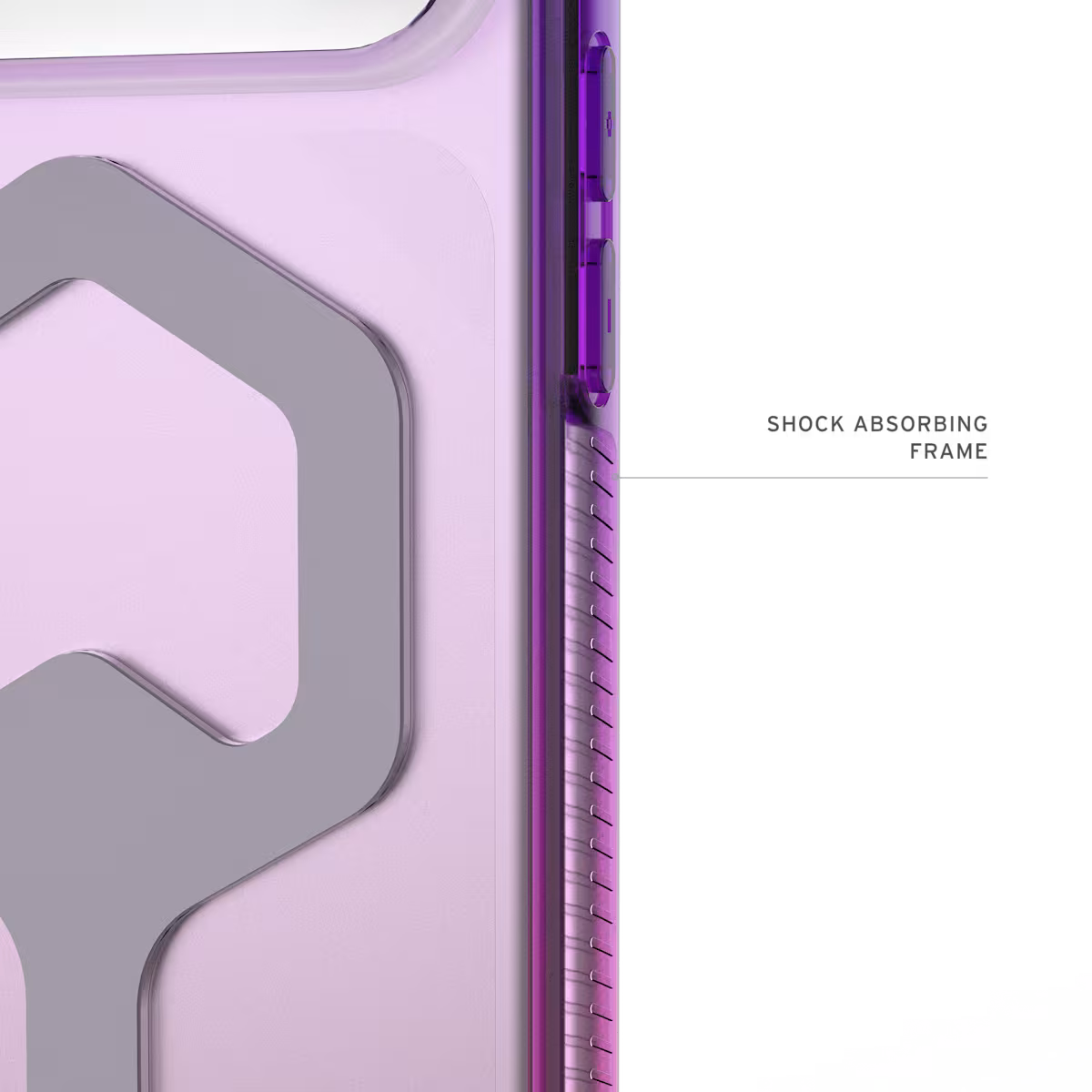 UAG รุ่น Plyo Pro - เคส iPhone 17 Pro Max - สี Purple/Pink Ombre