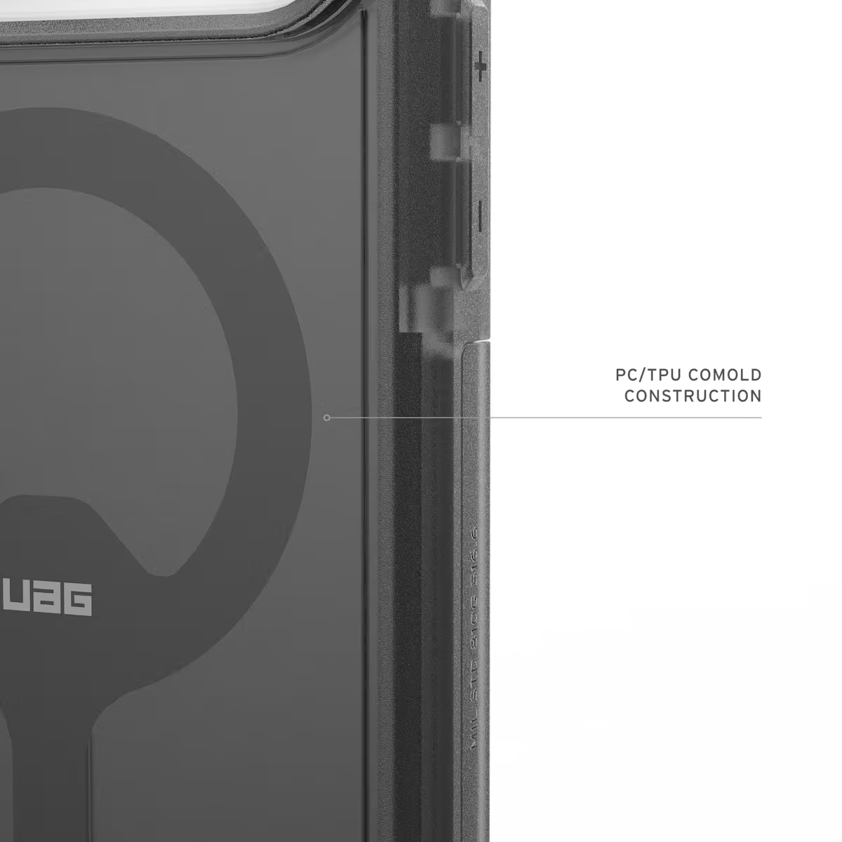 UAG รุ่น Trooper (Magsafe) - เคส iPhone 17 Pro Max - สี Ash