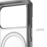 UAG รุ่น Trooper (Magsafe) - เคส iPhone 17 Pro Max - สี Clear/Ash