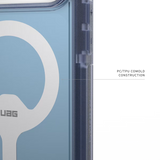 UAG รุ่น Trooper (Magsafe) - เคส iPhone 17 Pro Max - สี Cloud Blue