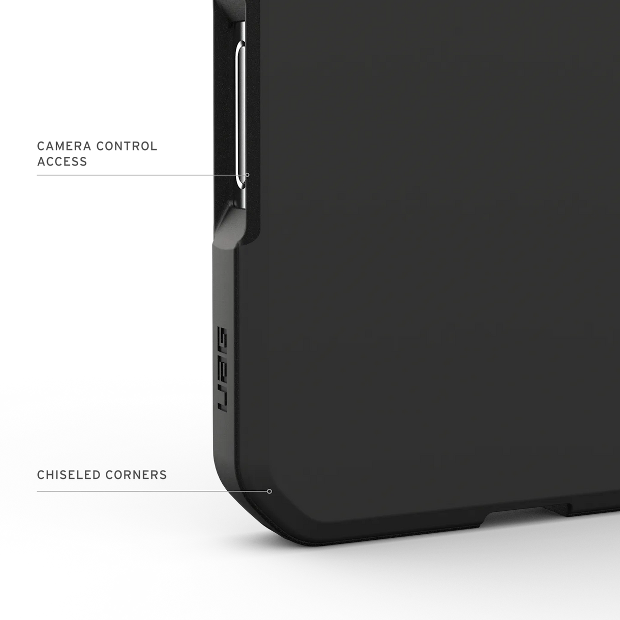 UAG รุ่น Civilian LT (Magsafe) - เคส iPhone 17 Pro - สี Black