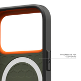 UAG รุ่น Civilian (Magsafe) - เคส iPhone 17 Pro - สี Olive/Orange