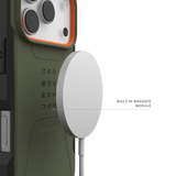 UAG รุ่น Civilian (Magsafe) - เคส iPhone 17 Pro - สี Olive/Orange