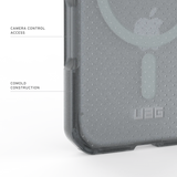 UAG รุ่น Dot (Magsafe) - เคส iPhone 17 Pro - สี Ash