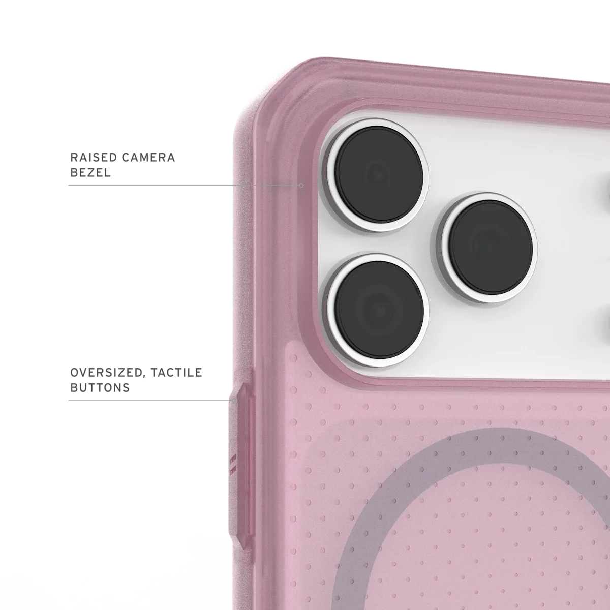 UAG รุ่น Dot (Magsafe) - เคส iPhone 17 Pro - สี Purple