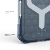UAG รุ่น Essential Armor (MagSafe) - เคส iPhone 17 Pro - สี Cloud Blue