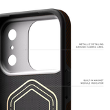 UAG รุ่น Fibr Armr (Magsafe) - เคส iPhone 17 Pro - สี Orange/Charcoal