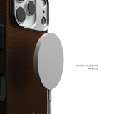 UAG รุ่น Fibr Armr (Magsafe) - เคส iPhone 17 Pro - สี Orange/Charcoal