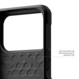 UAG รุ่น Metropolis LT (MagSafe) - เคส iPhone 17 Pro - สี Kevlar Black