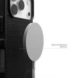 UAG รุ่น Metropolis LT (MagSafe) - เคส iPhone 17 Pro - สี Kevlar Black