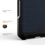 UAG รุ่น Metropolis LT (MagSafe) – เคส iPhone 17 Pro – สี Kevlar Mallard