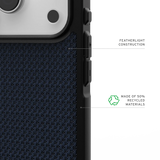 UAG รุ่น Metropolis LT (MagSafe) – เคส iPhone 17 Pro – สี Kevlar Mallard