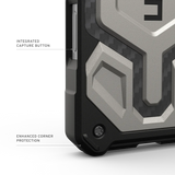 UAG รุ่น Monarch Pro - เคส iPhone 17 Pro - สี Titanium