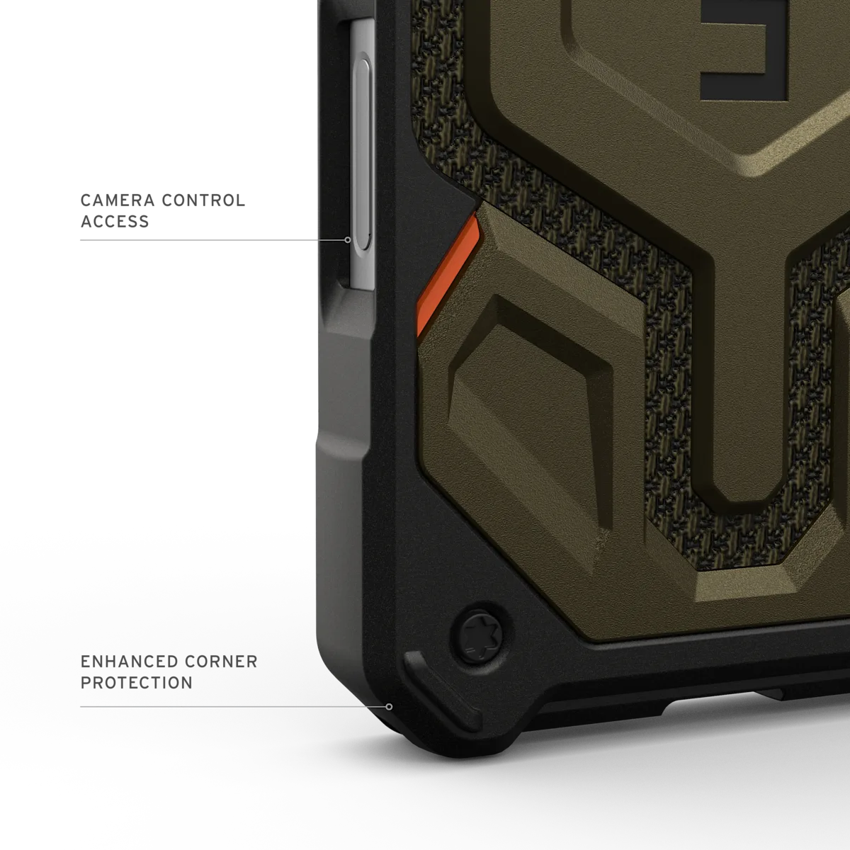 UAG รุ่น Monarch Pro - เคส iPhone 17 Pro - สี  Kevlar Element Green