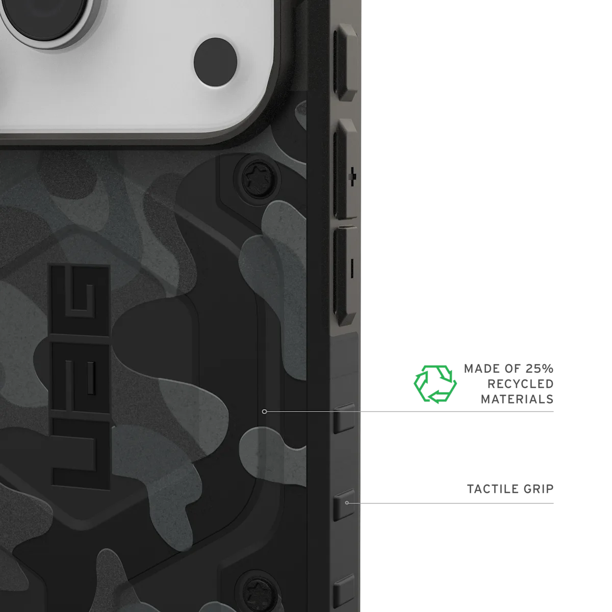UAG รุ่น Pathfinder (Magsafe) - เคส iPhone 17 Pro - สี Midnight Camo SE
