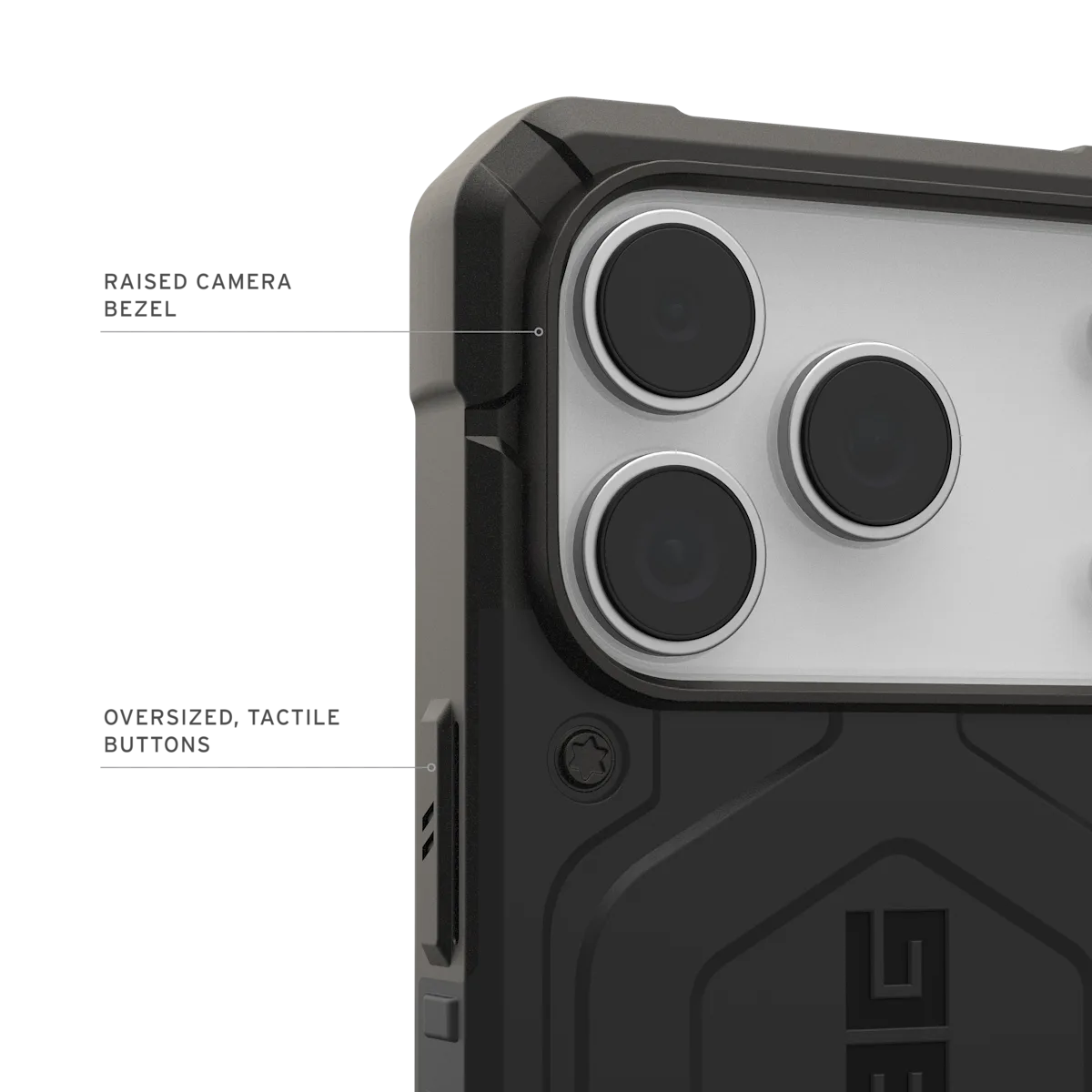 UAG รุ่น Pathfinder (Magsafe) - เคส iPhone 17 Pro - สี Black