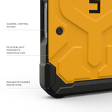 UAG รุ่น Pathfinder (Magsafe) - เคส iPhone 17 Pro - สี Heritage Yellow