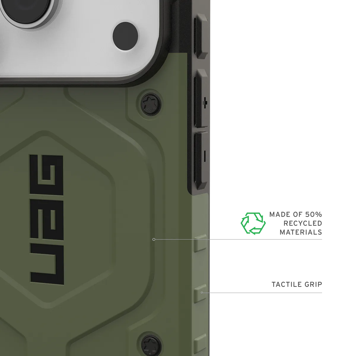 UAG รุ่น Pathfinder (Magsafe) - เคส iPhone 17 Pro - สี Olive