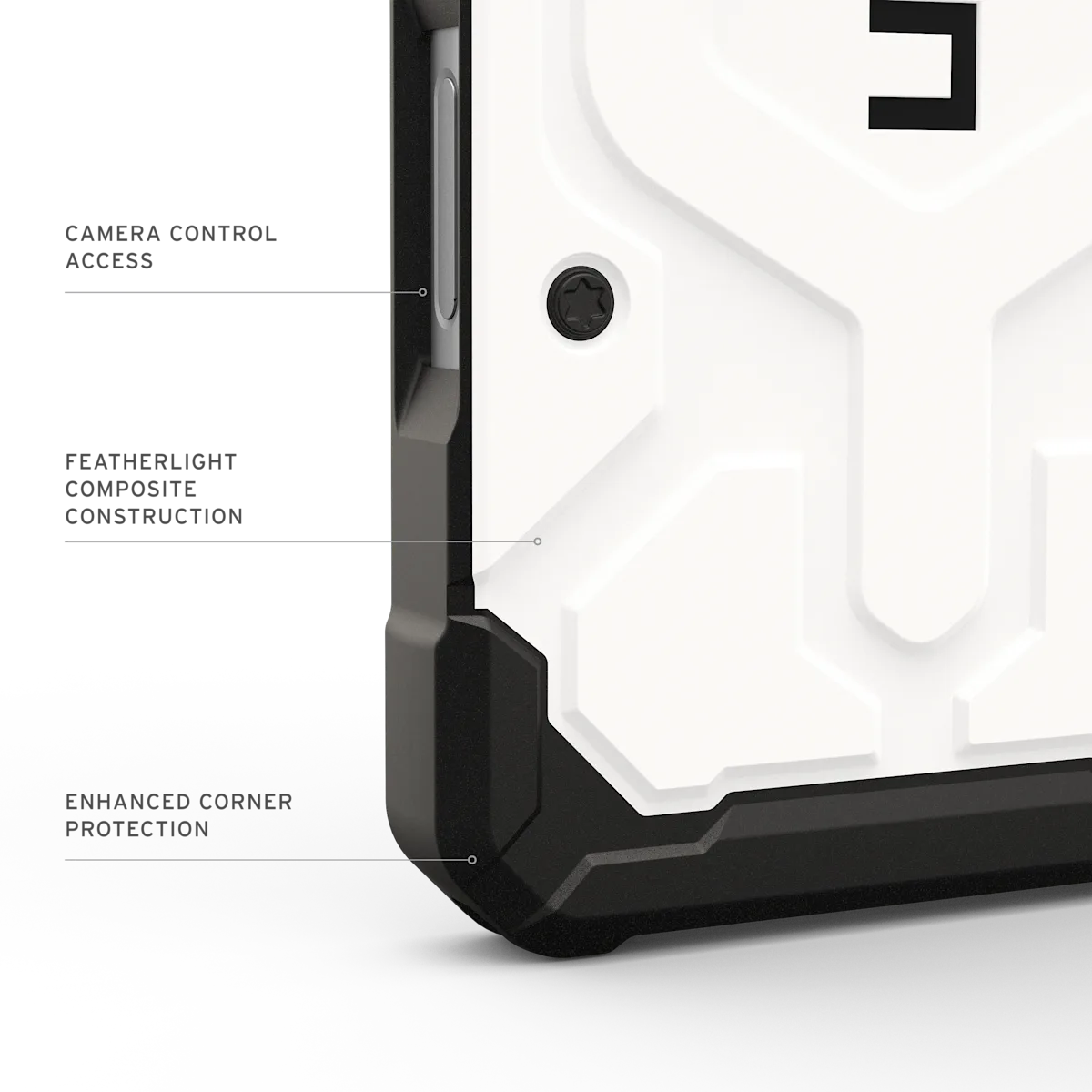 UAG รุ่น Pathfinder (Magsafe) - เคส iPhone 17 Pro - สี White