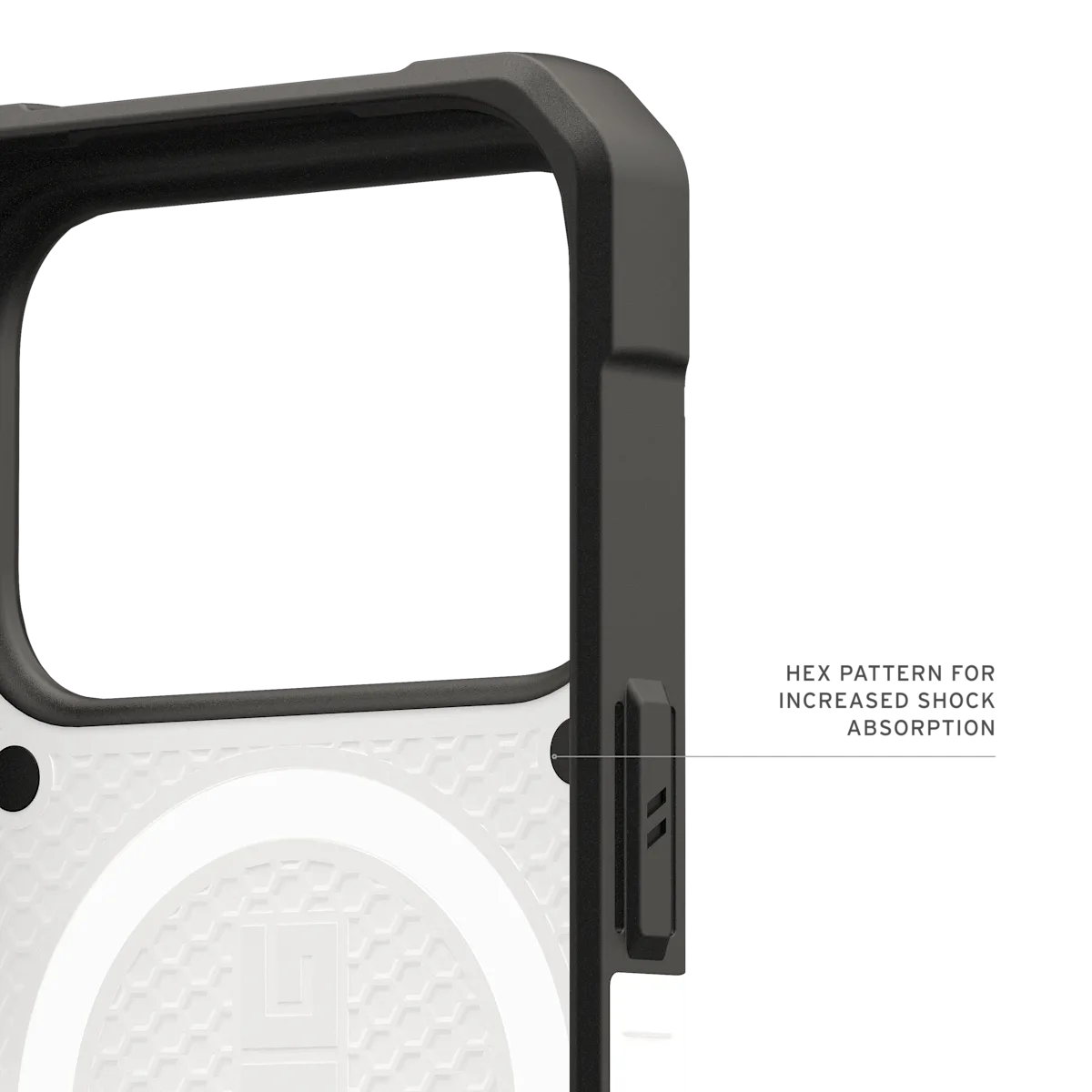 UAG รุ่น Pathfinder (Magsafe) - เคส iPhone 17 Pro - สี White