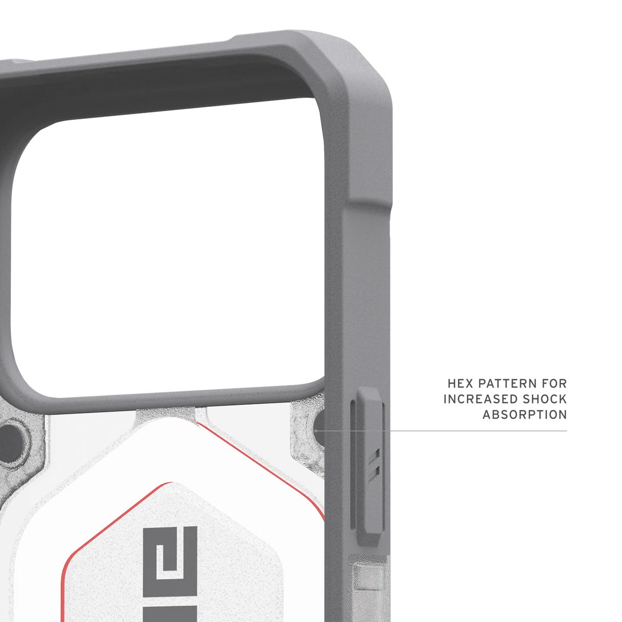 UAG รุ่น Pathfinder Clear (Magsafe) - เคส iPhone 17 Pro - สี Active Lava/Lanyard