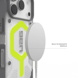 UAG รุ่น Pathfinder Clear (Magsafe) - เคส iPhone 17 Pro - สี Active Neon