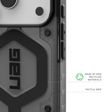 UAG รุ่น Pathfinder Clear (Magsafe) - เคส iPhone 17 Pro - สี Ash/Black