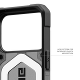UAG รุ่น Pathfinder Clear (Magsafe) - เคส iPhone 17 Pro - สี Ash/Black