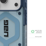 UAG รุ่น Pathfinder Clear (Magsafe) - เคส iPhone 17 Pro - สี Blues/Lanyard