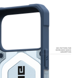 UAG รุ่น Pathfinder Clear (Magsafe) - เคส iPhone 17 Pro - สี Blues/Lanyard