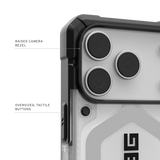 UAG รุ่น Pathfinder Clear (Magsafe) - เคส iPhone 17 Pro - สี Ice/Silver