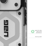 UAG รุ่น Pathfinder Clear (Magsafe) - เคส iPhone 17 Pro - สี Ice/Silver