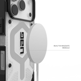 UAG รุ่น Pathfinder Clear (Magsafe) - เคส iPhone 17 Pro - สี Ice/Silver