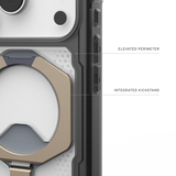 UAG รุ่น Plasma XTE (Magsafe) - เคส iPhone 17 Pro - สี Ash/Titanium