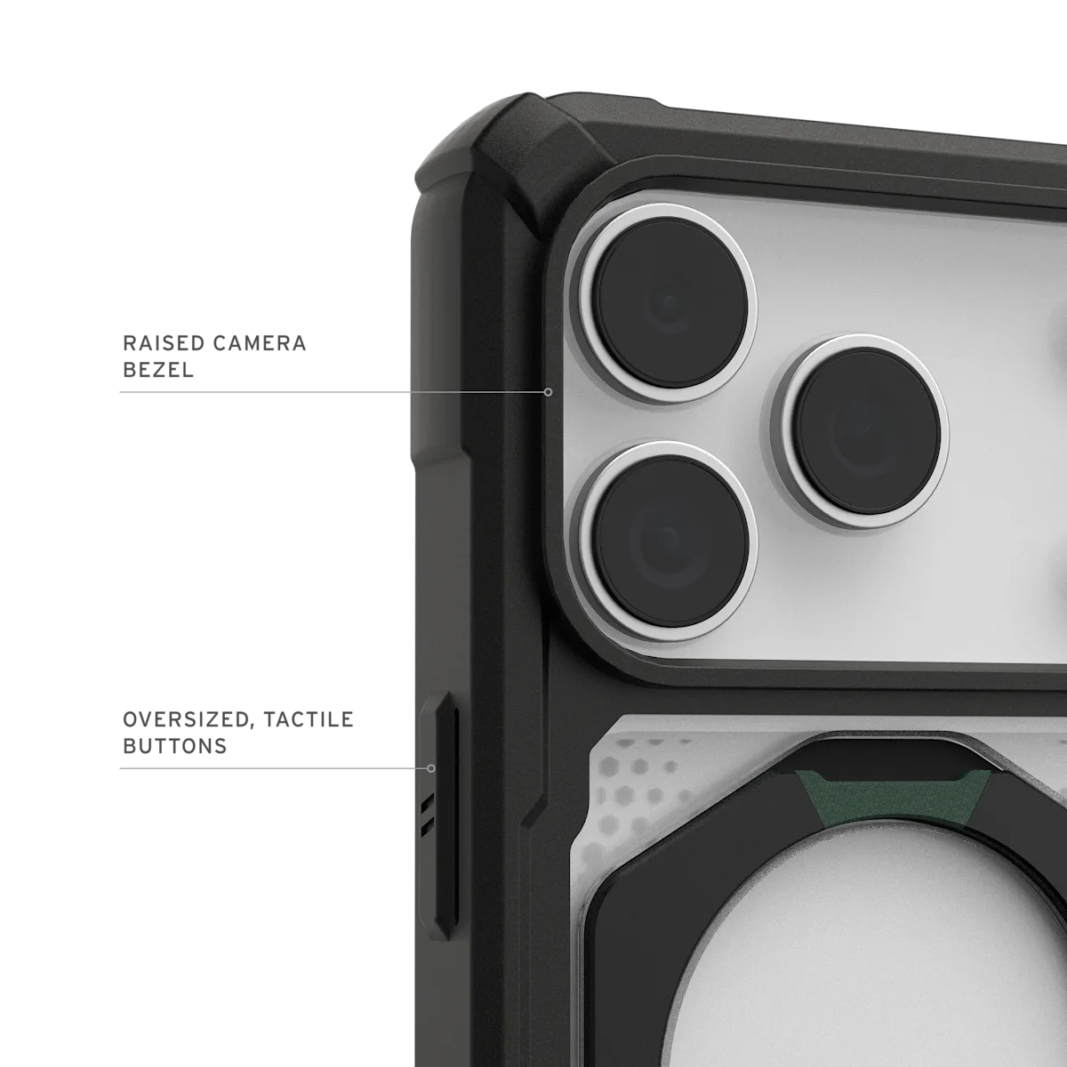 UAG รุ่น Plasma XTE (Magsafe) - เคส iPhone 17 Pro - สี Black/Clear